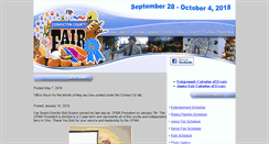 Desktop Screenshot of coshoctoncountyfair.org